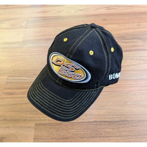 DS 650 Baja Bomb Low Pro Vintage Dad Hat Promo Bombardier Adjustable - Picture 2 of 10